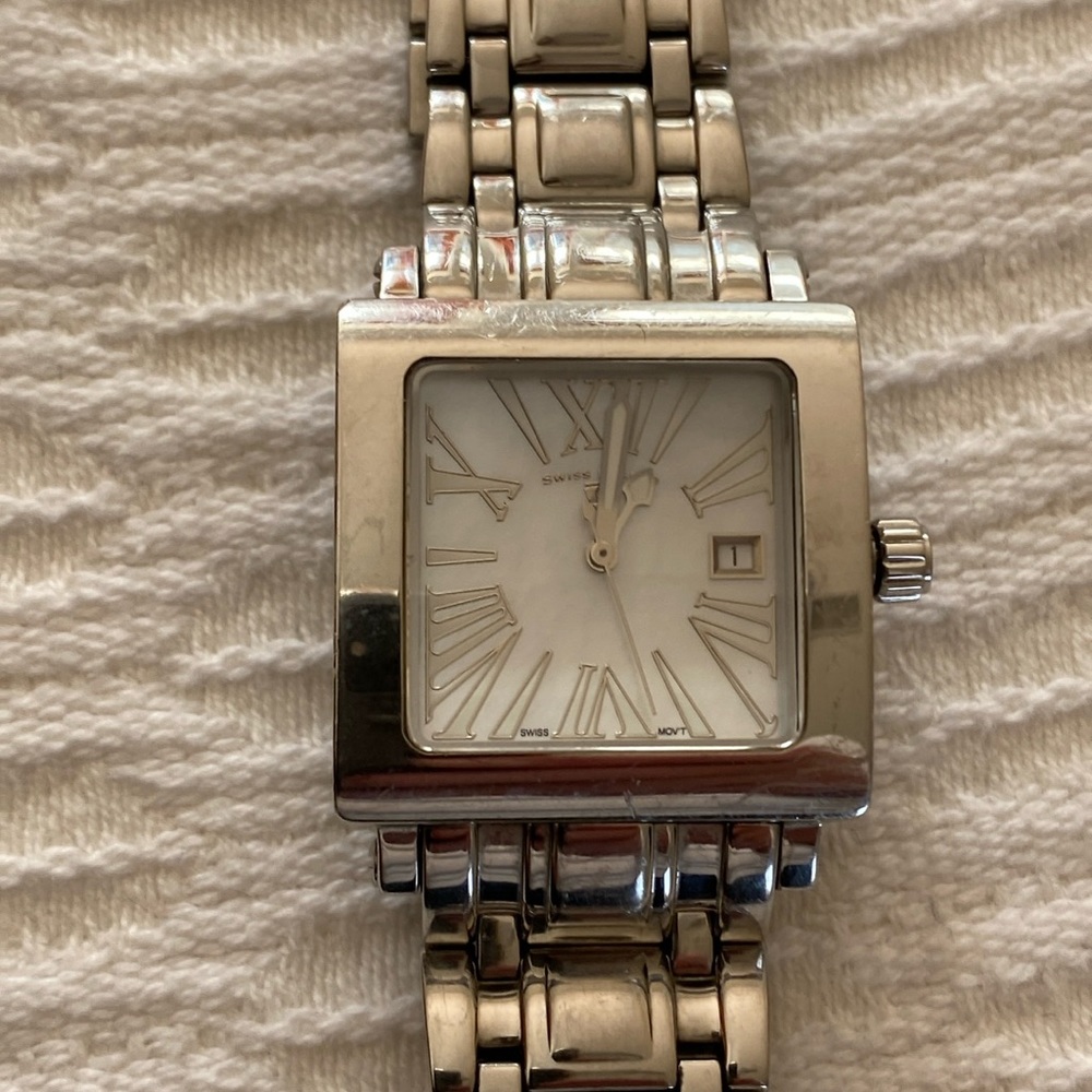 EUC Swiss Legend  Second Hand & Date.  Sapphire Crystal, Swiss Made